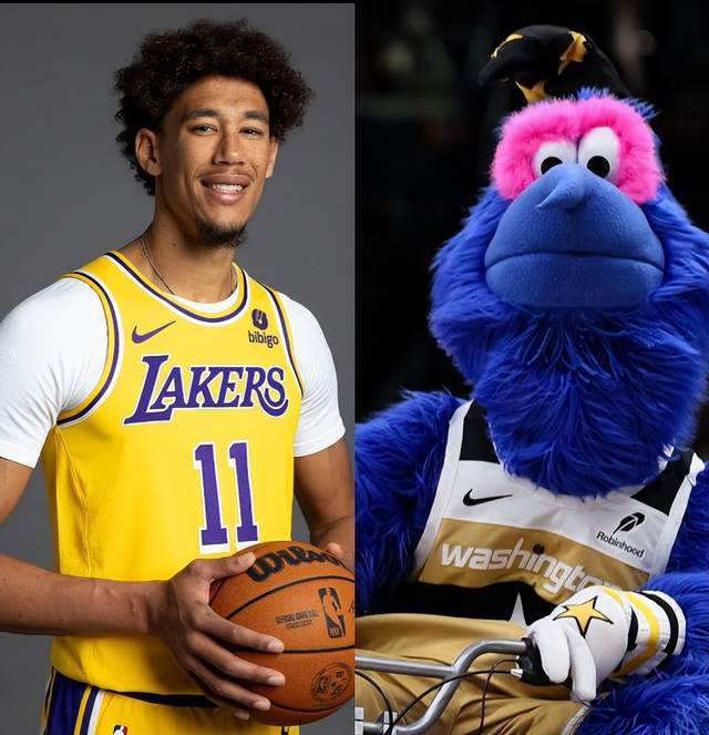 开云-活久见！湖人中锋海斯因推搡奇才吉祥物 被NBA无薪禁赛一场